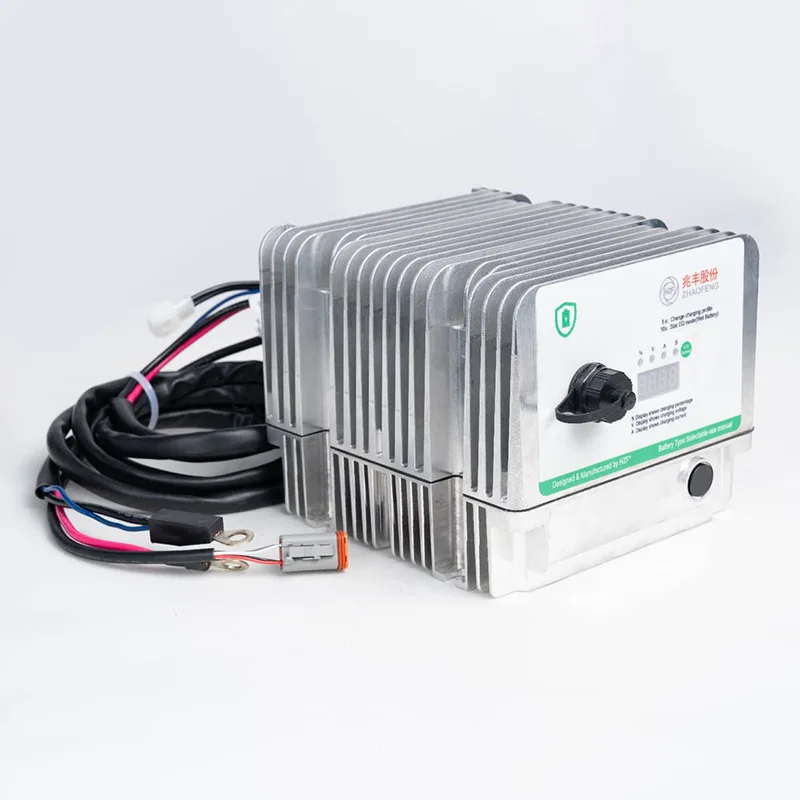 OBC industrial de alto voltaje de 80 V para vehículos pesados
